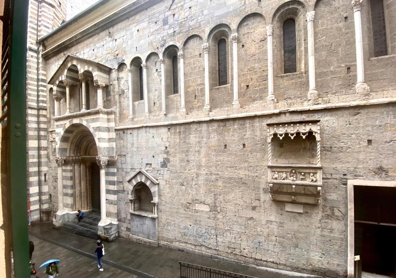 Amazing San Lorenzo 19, Rolli Palace Unesco - Stunning View Overlooking The Cathedral - Free Private Parking- Γένοβα Εξωτερικό φωτογραφία
